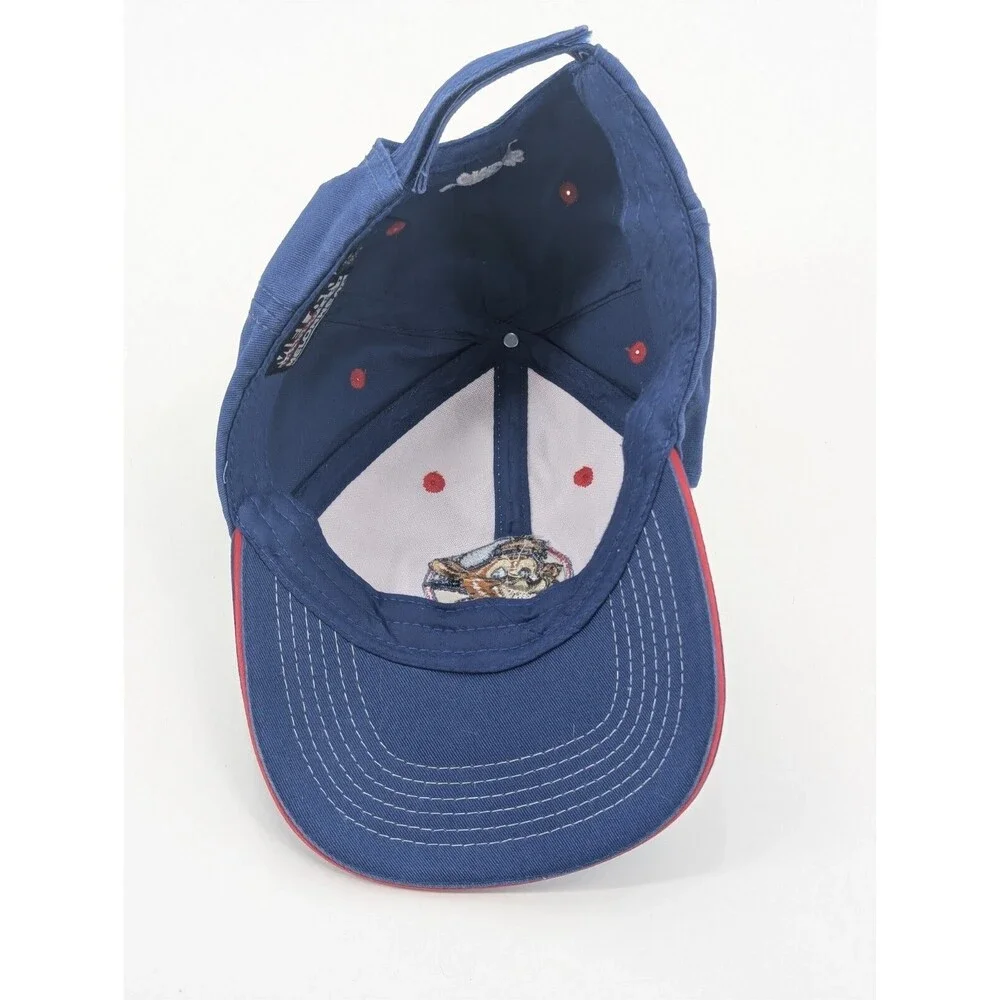 Melonwear Chicago Cubs Mascot Cubby Baseball Logo Fitted Hat Cap Clarks Crew OS
